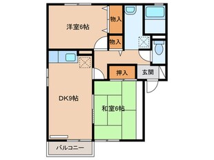 ベルカントの物件間取画像